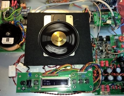 Upgrade kit for CD-Pro and other CD modules with clock output